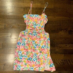 Floral Cut Out Dress 🌸🌼🌺